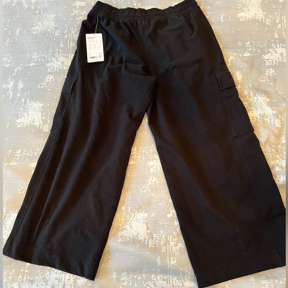 NWT- Athleta Retroterry High Rise Wide Leg Cargo - Picture 8 of 10